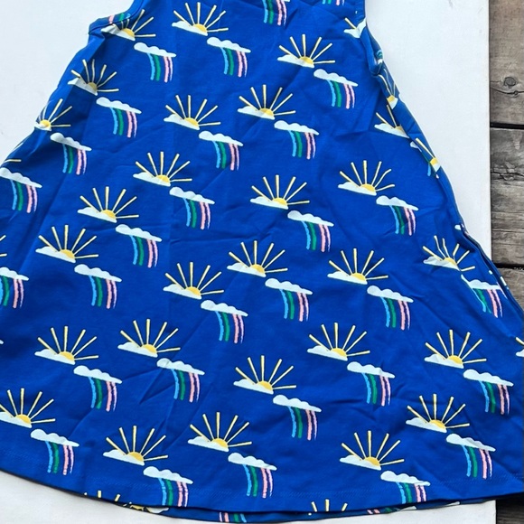 Hanna Andersson Rainbow Print Swing Dress NWT - Picture 8 of 8